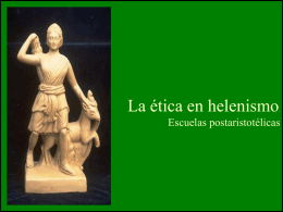 El helenismo. - MATERIALES 2015/16