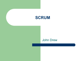 SCRUM - overview - DePaul University