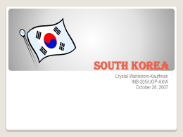 South Korea - Tripod.com