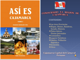 ASI ES MI CAJAMARCA - Cajamarca