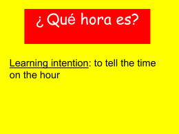 Learning intention: to ask for directions to particular