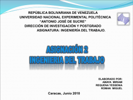 Diapositiva 1 - INGENIERIADELTRABAJO042010