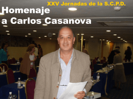Homenaje a Carlos Casanova