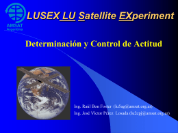 Diapositiva 1 - AMSAT Argentina
