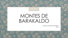 MONTES DE BARAKALDO.