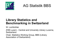 AG Statistik BBS - Stellenbosch University