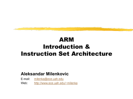 ARM Systems-on-chip