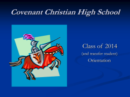 Covenant Christian High School
