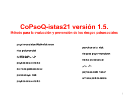 Diapositiva 1 - CoPsoQ