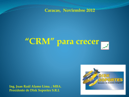 Diapositiva 1 - .:: CRM