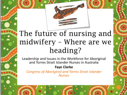 The future of nursing and midwifery – Where are we …