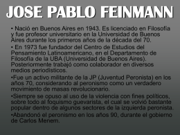 JUAN PABLO FEINMANN - FILOSOFIA SOCIAL Y POLITICA