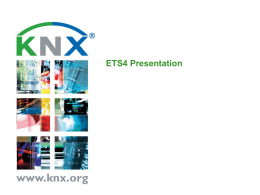 Status ETS4 10.09.08 - KNX Association