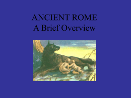 PowerPoint Presentation - Women in Ancient Rome & …
