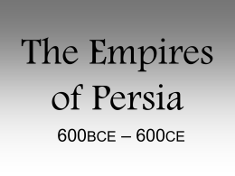 The Empires of Persian