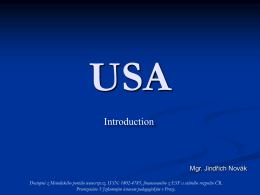 USA Introduction