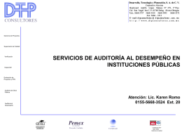 Diapositiva 1 - DTP Consultores