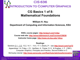 CIS736-Basics-01-Math - K