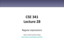 CSE 341 Slides - courses.cs.washington.edu