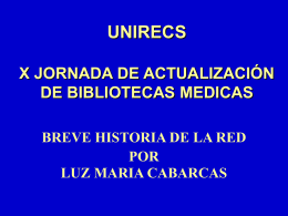 RED DE BIBLIOTECAS MEDICAS DE COLOMBIA