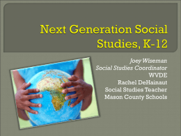 Next Generation Social Studies, K-5