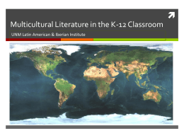 Multicultural Literature in the K