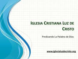 www.iglesialuzdecristo.org