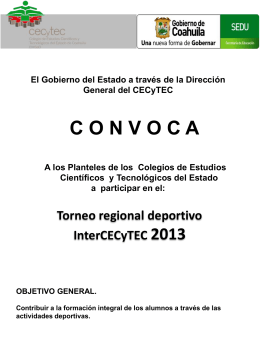 Diapositiva 1 - Sitio Oficial CECyTE COAHUILA