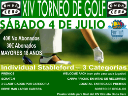 Diapositiva 1 - Hotel Islantilla Golf Resort