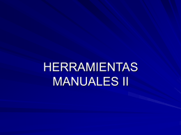 2 ERGONOMIA. HERRAMIENTAS MANUALES pw