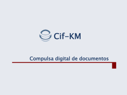 Compulsa digital de documentos - CIF