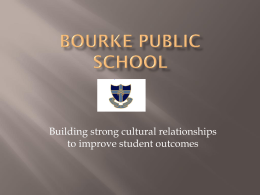 Bourke Public School - Centre for Education Statistics and