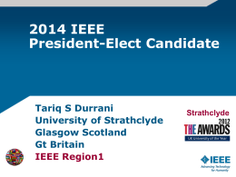 2014 IEEE President