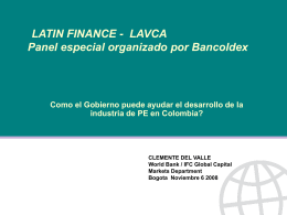 CLEMENTE DEL VALLE - Latin American Private Equity …