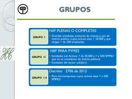 ETAPA DE PREPARACION DE NIIF PARA PYMES