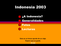 Indonesia 2003
