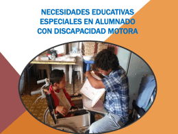 NECESIDADES EDUCATIVAS ESPECIALES EN ALUMNADO …