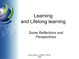 Lifelong learning - Ifip-tc3