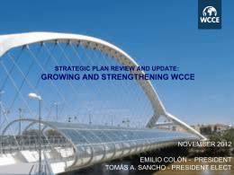STRATEGIC PLAN REVIEW AND UPDATE