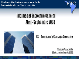 Inforge Srio Gral FIIC Abr 2008