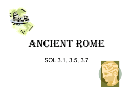 Ancient Rome Powerpoint