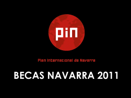 Lanzamiento I Convocatoria Becas Fulbright Navarra