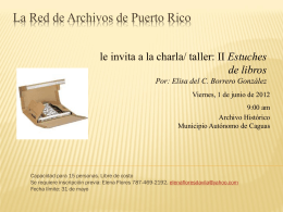 La Red de Archivos de Puerto Rico, ArchiRED