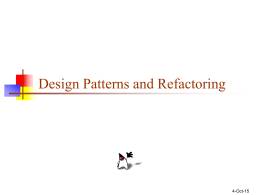 Design Patterns - Computer Science and Engineering