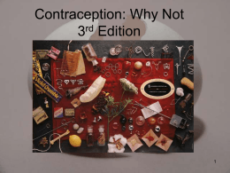 Cracking the Contraceptive Myths