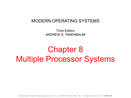 MODERN OPERATING SYSTEMS Third Edition ANDREW …