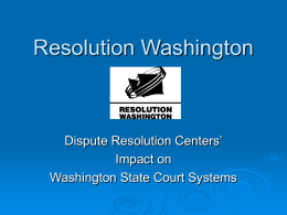 Resolution Washington