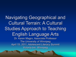 Transformative Approaches to Teaching Language Arts …