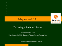 Adapter and EAI - Computer Engineering