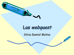 Las webquest